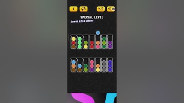 Ball Sort Puzzle Special Level after Level 1215 / Lock Ball and Key Ball and Question Mark Ball
