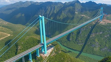 China’s Jaw Dropping High Mountain Bridge Built at Extreme Altitude the World Can’t Ignore