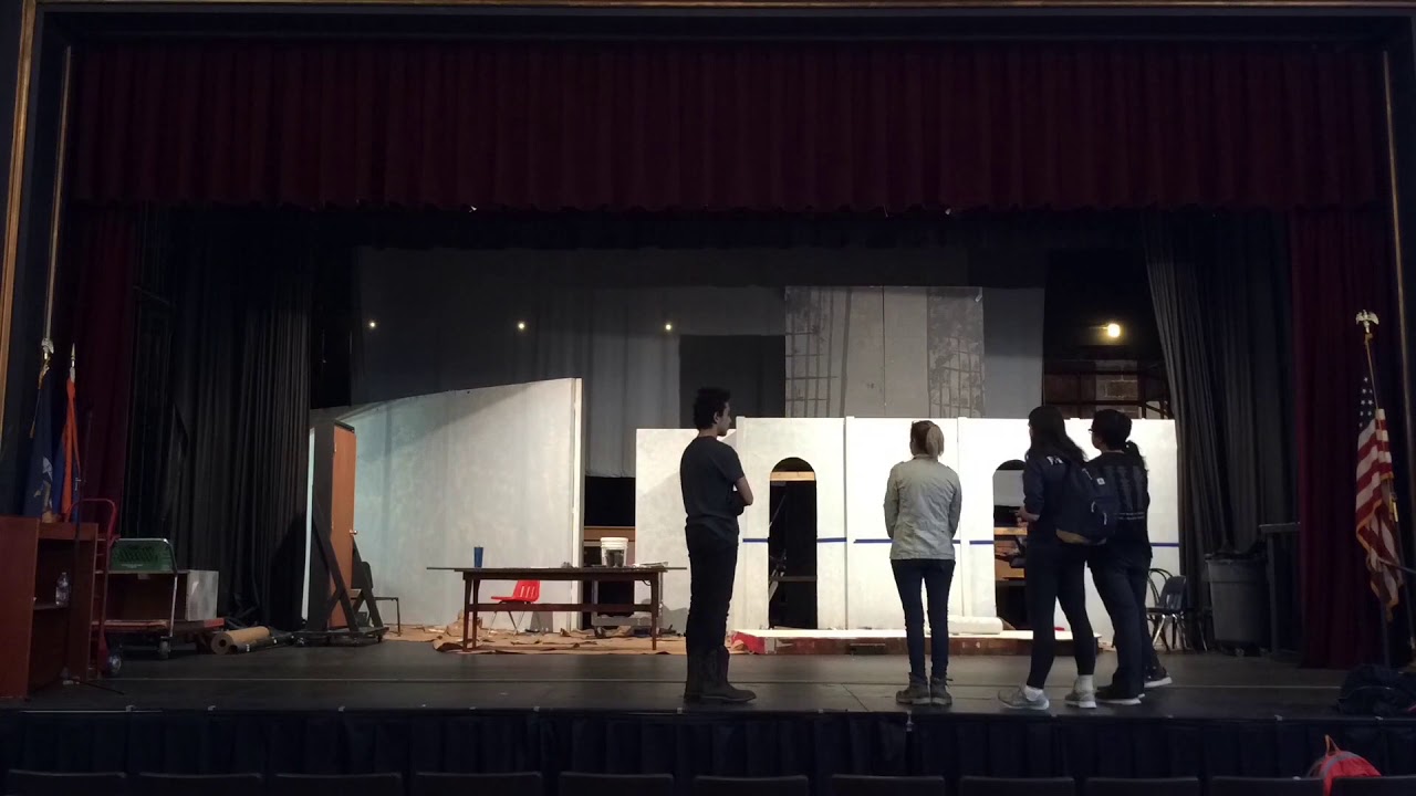 Great Neck North High School ANYTHING GOES Stage Crew - YouTube
