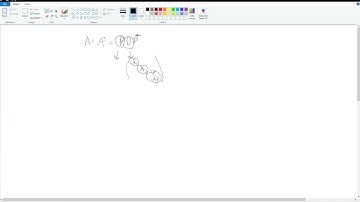 Orthogonal Diagonalization - Spectral Decomposition