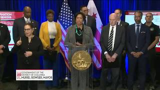 Mayor Bowser Hosts Briefing on Coronavirus, 3/13/20