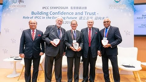 IPCC Symposium 2019 - First Plenary Session