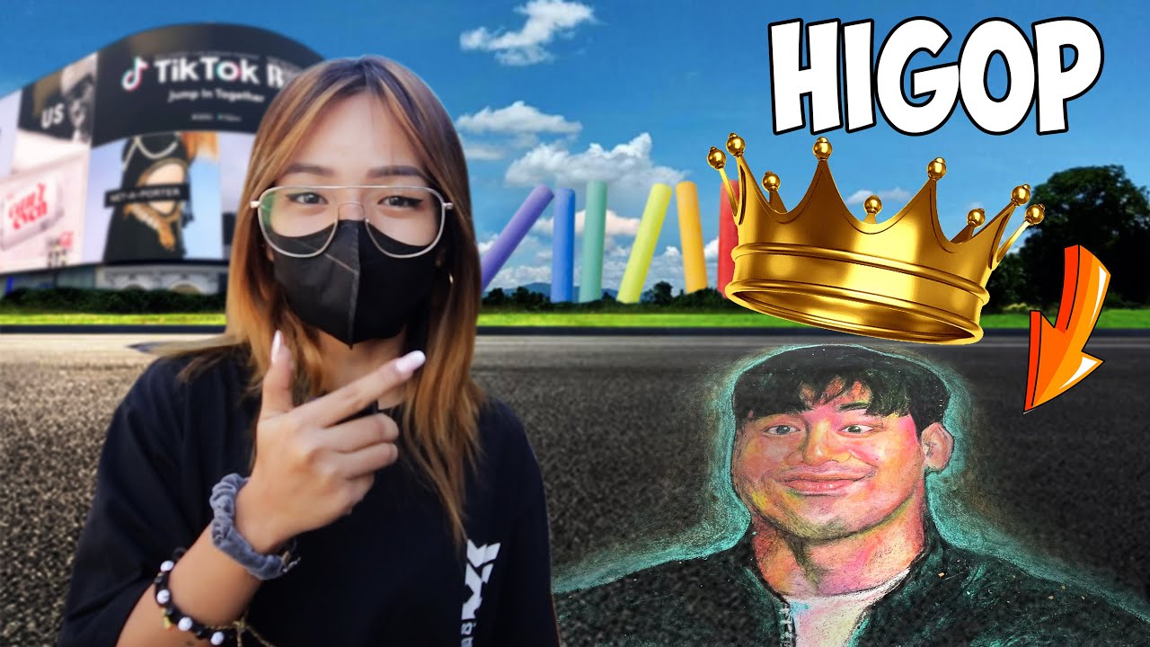 MOST SUGGESTED CELEBRITY CHALK ART IN BAGUIO CITY YouTube