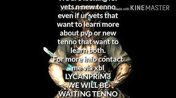 Warframe Clan Recruitment Teshins Order