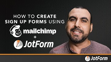 How to create Mailchimp sign up forms using Jotform