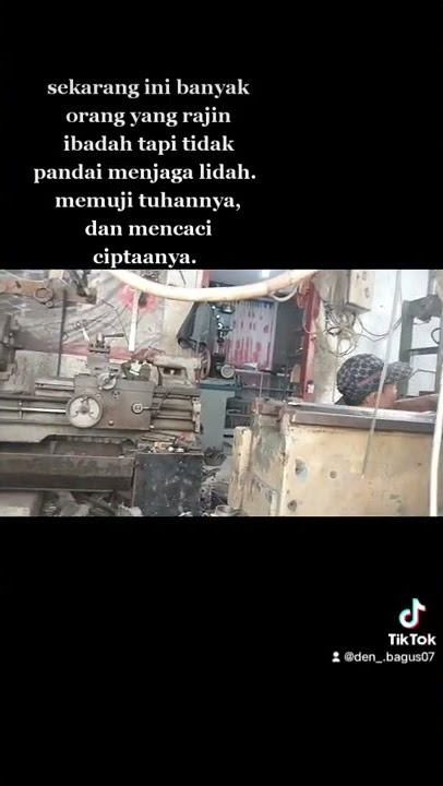 story wa versi bengkel bubut