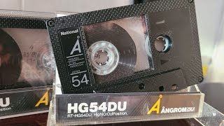 Редчайшая Аудиокассета National Rt-Hg54Du Angrom - 1982 - Made In Japan