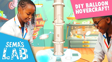 How To Make A DIY CD Hovercraft | Sema