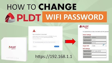 How to change PLDT WIFI PASSWORD? Full Tutorial | it