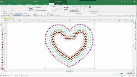 Hotfix Era Multistone fill style Demo 4 #designsoftware #sierra #trending #rhinestonedesign