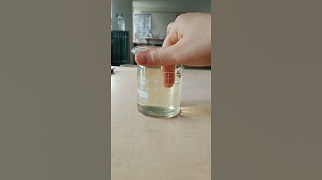 Beaker disappeared in a beaker