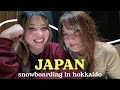 Japan vlog  snowboarding in hokkaido  