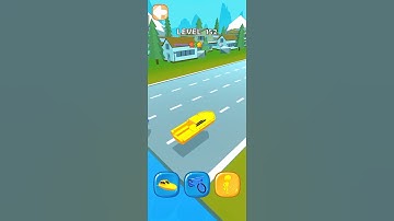 Shape Transform & Shifting 152 level Android iOS game 🎯🎮 #runner #car #cargame #game #shape #car