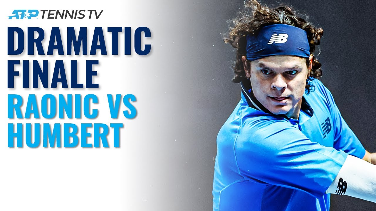 Dramatic Finale to Raonic vs Humbert Battle Paris 2020 Highlights