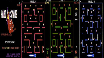 ATARI 8BIT XL XE Mariusz Ejchsztet Mq 2025 PL SNAKE NIBBLER PORT CONERSION ABBUC 2025 Software Conte
