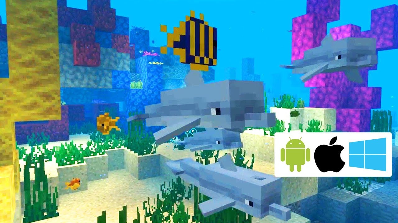 Update Aquatic Phase One For Bedrock Minecraft - YouTube