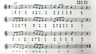 자카르타 한국국제학교Jiks 교가