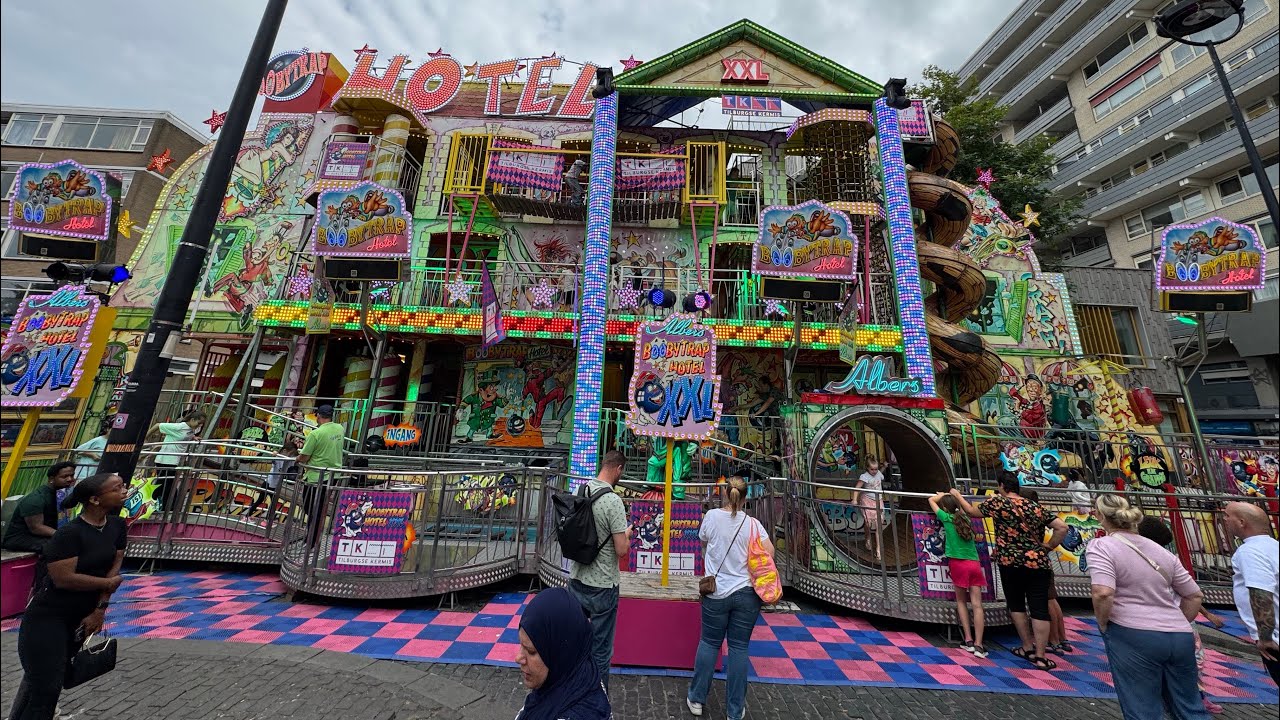 Boobytrap Hotel XXL - Albers (Walkthrough) Tilburg Tilburgse Kermis 2025 4K