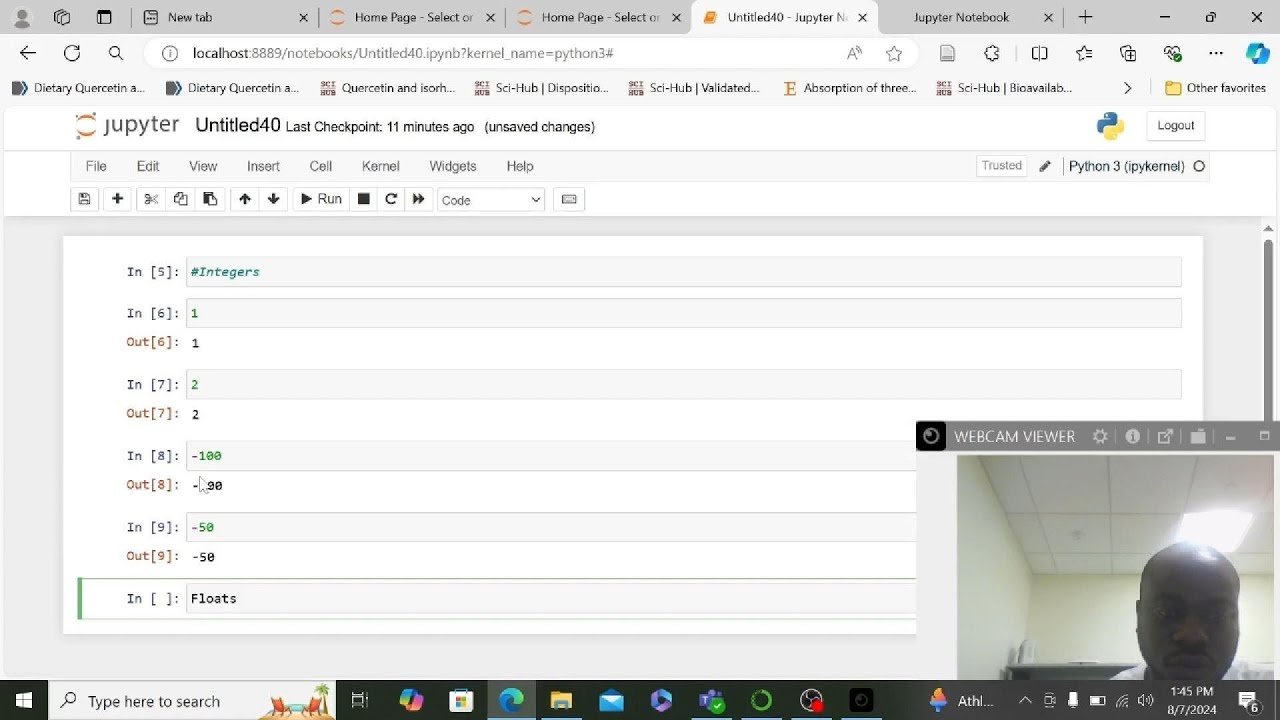 Basic Data Types on Python - YouTube