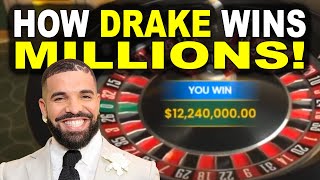 HOW DRAKE WINS MILLIONS in ROULETTE! What are "COMPLETE" bets? #roulette screenshot 3