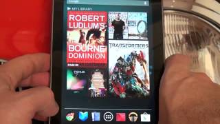 Google Nexus 7 YouTube and Currents application demo screenshot 4