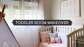 DIY Toddler Room Makeover