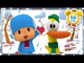 🥶  POCOYO ITALIANO- Quando Arriva il Freddo [66 min] | VIDEO e CARTONI ANIMATI per bambini