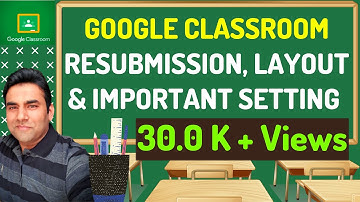 How to stop re submission of assignment in google classroom (settings of google classroom)