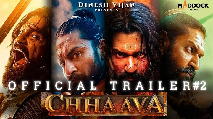 Chhaava | Official Trailer | Vicky K | Akshaye K | Dinesh Vijan | Rashmika M | Laxman U | 14th Feb