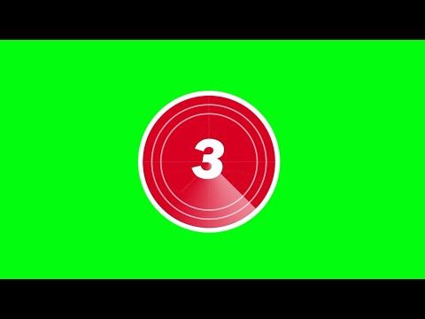 Green Screen Timer ✅Timer Countdown 3 seconds No Copyright Green Screen