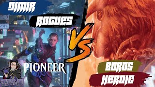 Dimer Rogues vs Boros Heroic - MTG Pioneer