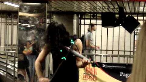 Michael Shulman "Spartan Glory" in New York City Subway