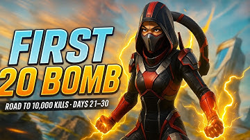 I Finally Dropped a 20 Bomb on Conduit… | 10,000 Kills in 100 Days