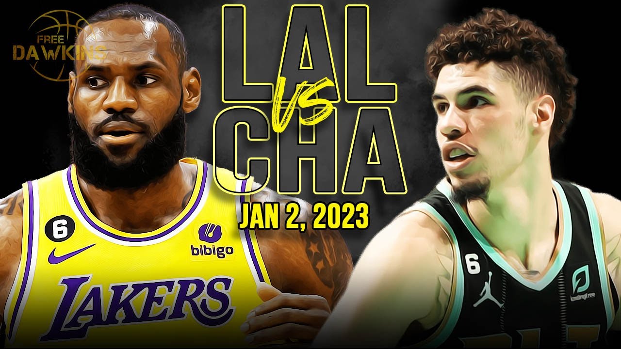 Los Angeles Lakers vs Charlotte Hornets Full Game Highlights | January 2, 2023 | FreeDawkins