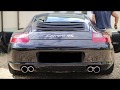 PORSCHE 911 Carrera 4S 3.8L 997 Sport Exhaust (PSE, Valvetronic) Sound Test, Engine Revving