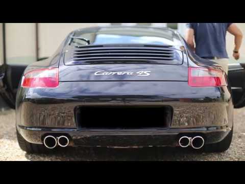 PORSCHE 911 Carrera 4S  997 Sport Exhaust (PSE, Valvetronic) Sound  Test, Engine Revving - YouTube
