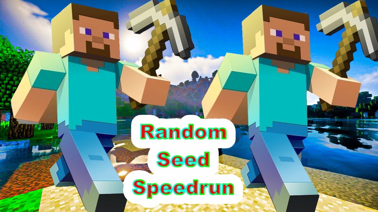 my new bedrock pb(personal best) for minecraft minecraft random