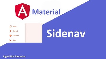 Angular Material Sidenav | Angular Material Tutorial 27 | Sidebar