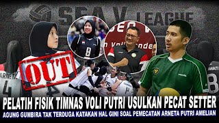 Tak Cocok Dngn Mega Pelatih Fi Timnas Voli Putri Agung Gumbira Usulkan Pecat Setter Arneta P.