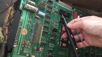 Test reset z80 on ms. Pac man arcade pin 26 logic probe