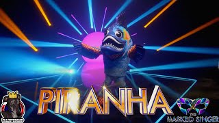 Piranha How Am I Supposed to Live Without You Full Performance The Masked Singer 2024 Top 8 S05E05