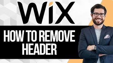 How to Remove the Header from Wix Page