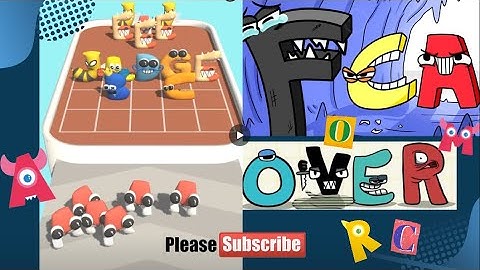 👀 Merge Alphabet Lore Run level ◄35-37