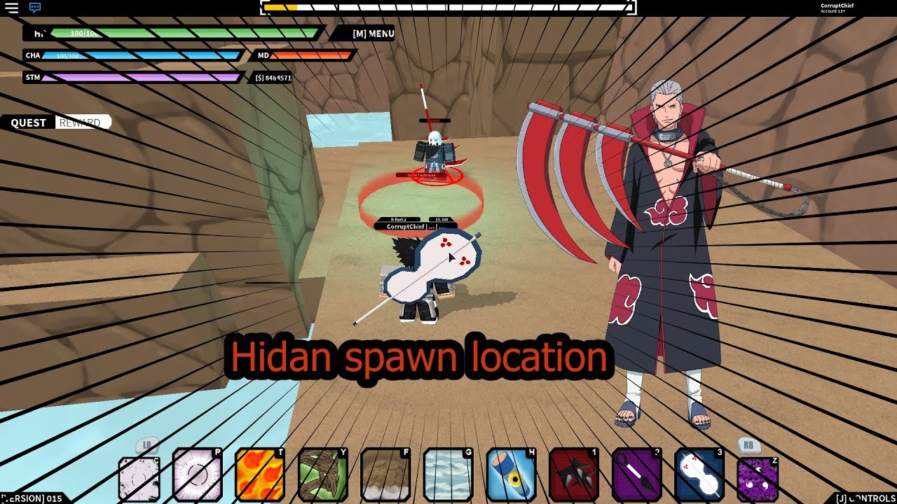 Nrpg Hidan Spawn Location Youtube - roblox beyond whats inside akatsuki base youtube