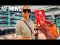 Giving My Girlfriend 10 MINUTES To Spend $10,000 IN THE MALL... (i went broke after this)