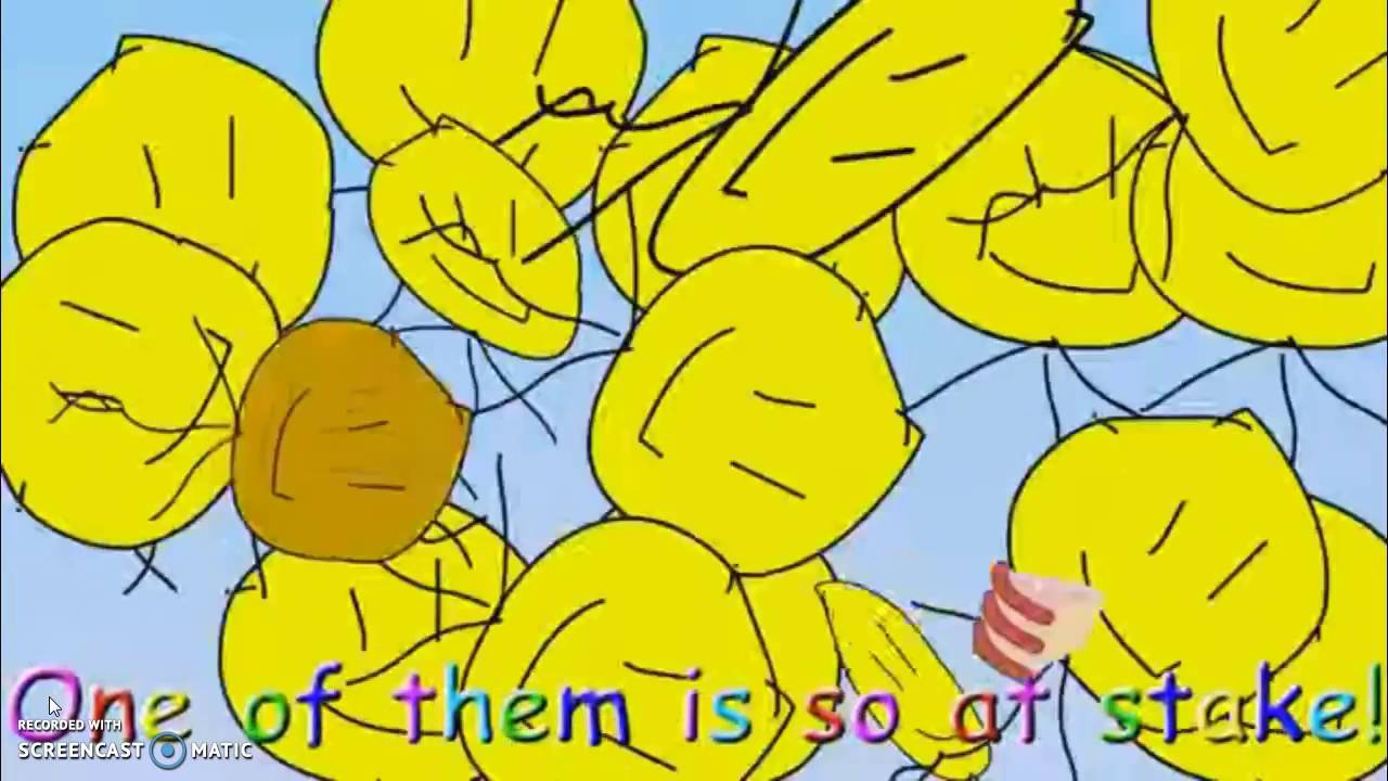 Bfdi stuff 1 all cake at stakes YouTube
