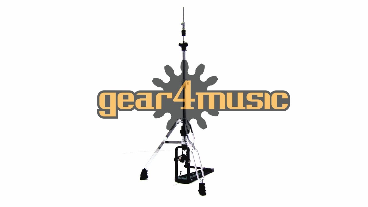 Heavy Duty Two-Leg Hi-Hat Stand by Gear4music