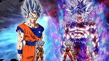Son Goku DBS TP OP(All Form)(New) VS Goku DBS 3.5 OP(AF) in Jump Force Mugen