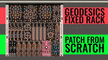 Geodesics Fixed Rack - PART 2 - Patch from Scratch | VCV RACK