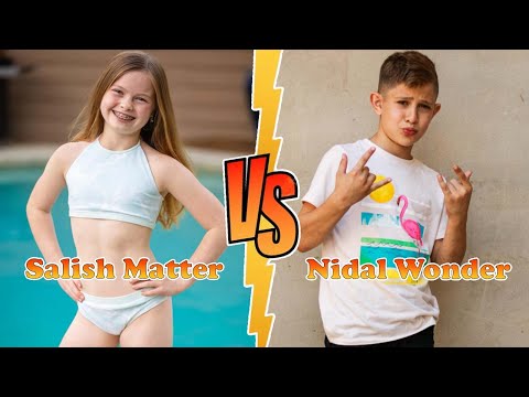 Salish Matter VS Nidal Wonder Stunning Transformation ⭐ From Baby To Now